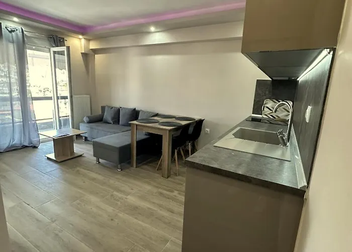 Minimalist W/ View Apartament Salonic