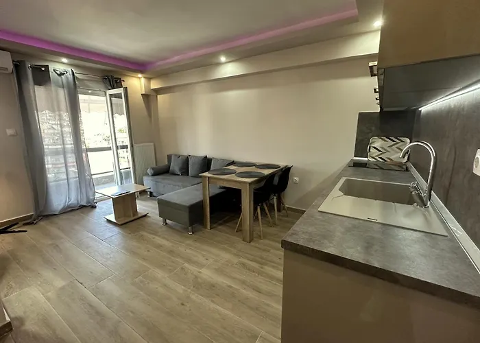 Minimalist W/ View Apartament Salonic